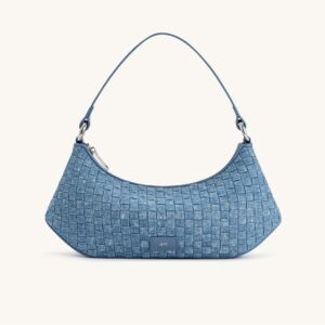 JE PEI Maeve Dachshund Faux Suede Bag