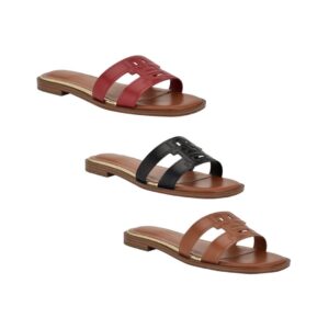 Tommy Hilfiger Monogram Slide Sandals